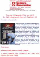 PRESENTAZIONE LIBRO CUBA: MEDICINA SCIENZA E RIVOLUZIONE – 28/02 - LA CITE' - Ass. Amicizia Italia Cuba FI
