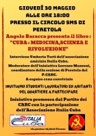 Presentaz. libro "Cuba: medicina, scienza e rivoluzione" - 30.05.19 SMS Peretola - Ass. Amicizia Italia Cuba FI