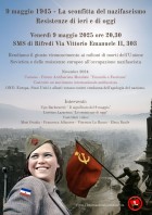 Resistenze di ieri e di oggi - venerdì 9 maggio SMS Rifredi - Ass. Amicizia Italia Cuba FI