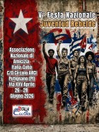 V Festa Nazionale Ass. Italia-Cuba Juventud Rebelde - 26-28 giugno Putignano PI - Ass. Amicizia Italia Cuba FI