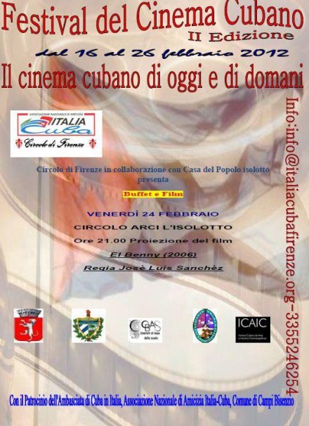 Serata Cinema Casa del popolo Isolotto - Ass. Amicizia Italia Cuba FI