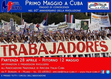 PRIMO MAGGIO 2019 A CUBA! - Ass. Amicizia Italia Cuba FI